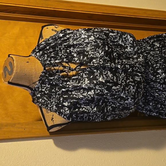 Prologue Black and white Long Dress Size XS - Picture 4 of 9